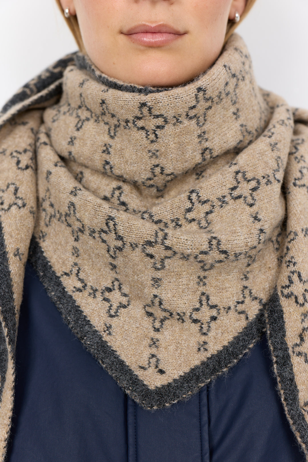 Soya Concept SC-GOLLY 1 Scarf - Camel
