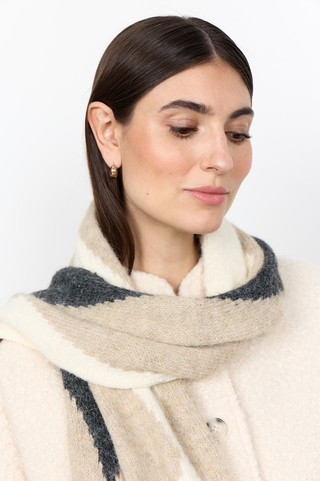 Soya Concept SC-GITTEMAJ 2 Scarf - Camel