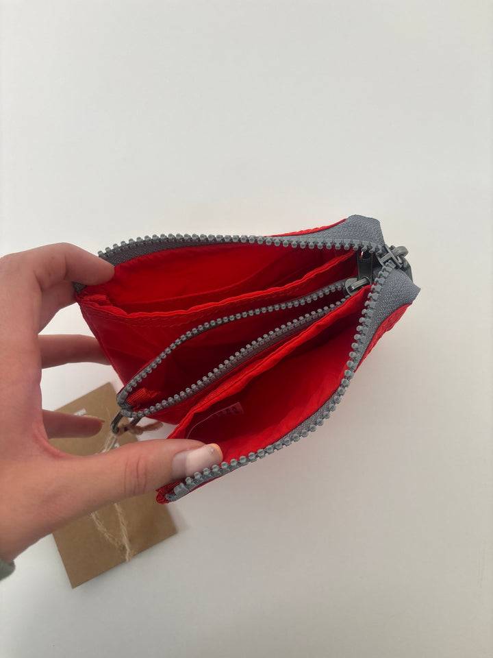 Roka London Carnaby Wallet- Cranberry