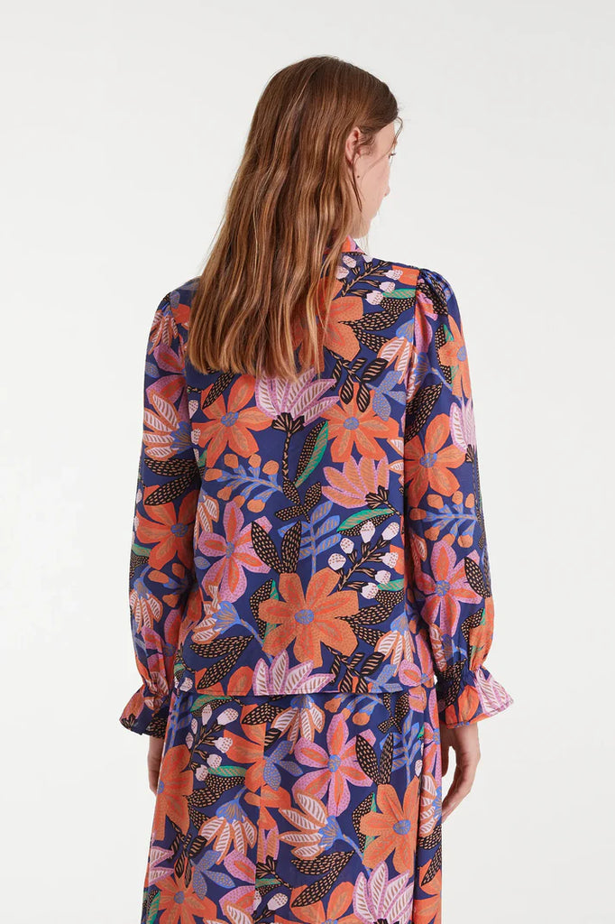 Compania Fantastica Light Crepe Shirt- TigerLily