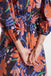 Compania Fantastica Light Crepe Long Dress- TigerLily
