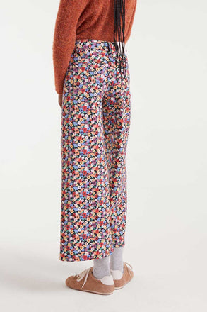 Compania Fantastica - Flower Patterned Denim Jeans - Hampton Small