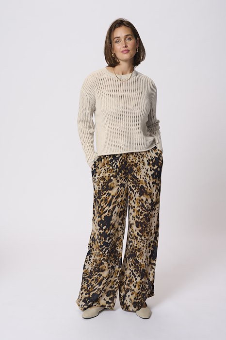 Kaffe Solar Pullover- Feather Gray