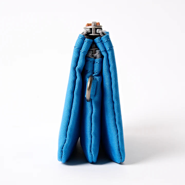 Roka London Carnaby Wallet- Malibu Blue