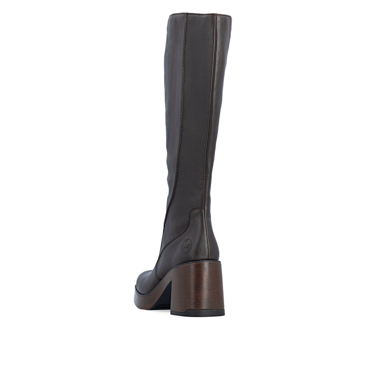 Rieker High Brown Boot- 58090-25