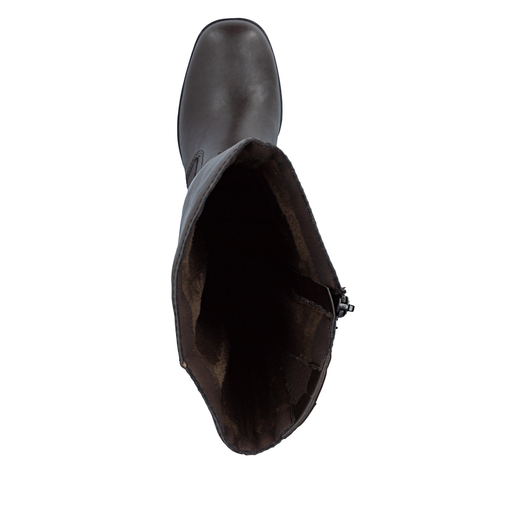 Rieker High Brown Boot- 58090-25