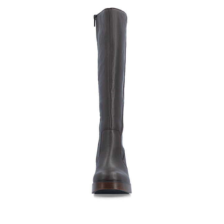 Rieker High Brown Boot- 58090-25