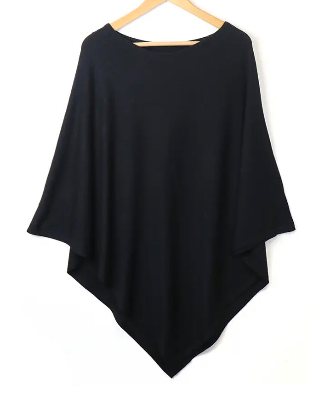 Pom Recycled Blend Poncho
