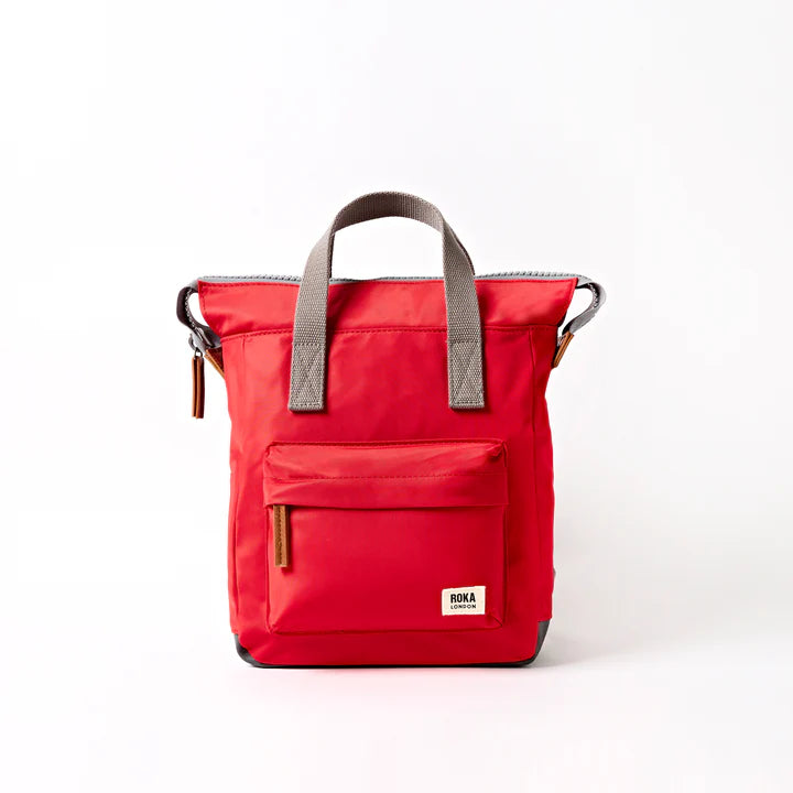 Roka London BantryB Backpack- Scarlet