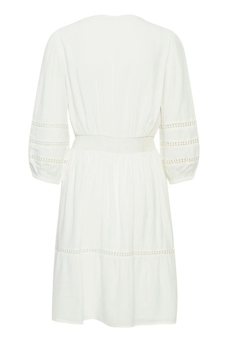 BYoung Hassi Dress-Light Woven Off White