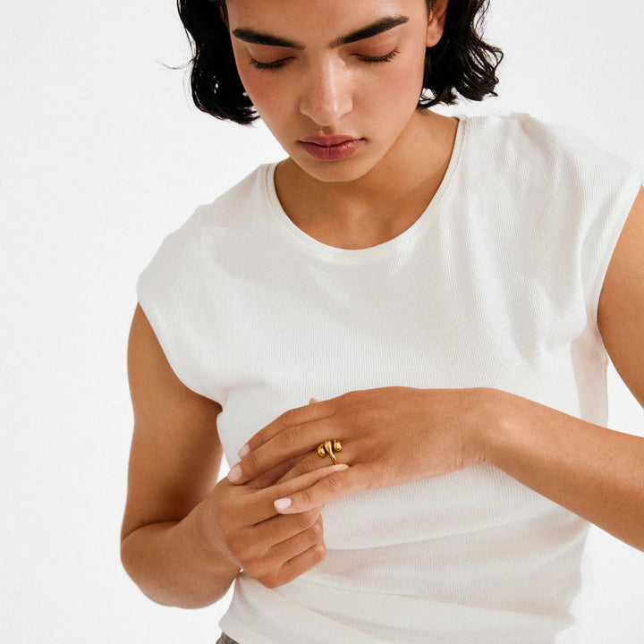 Pilgrim Jennings Ring, Gold-Plated