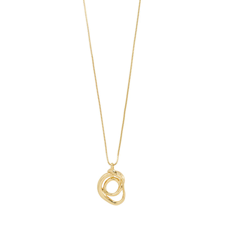 Pilgrim Diego Pendent Necklace, Gold-Plated