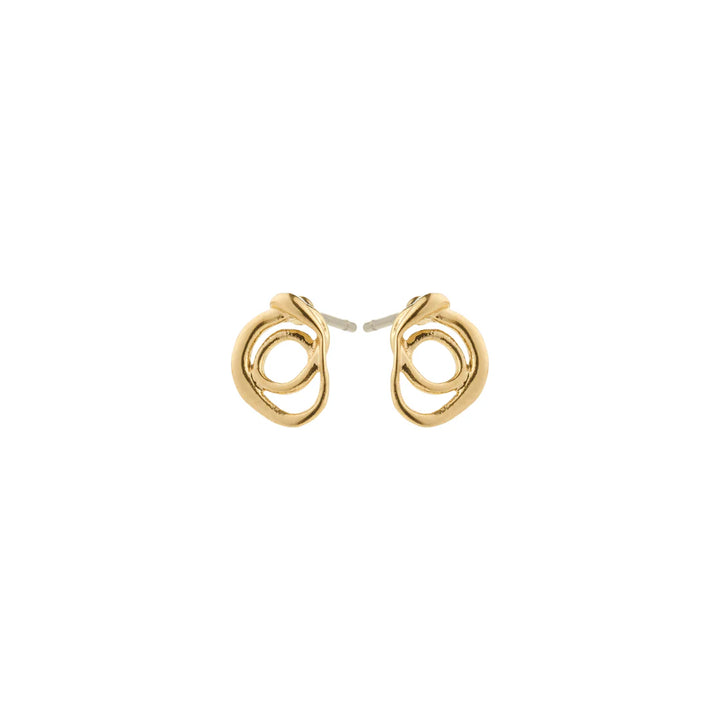 Pilgrim Diego Earrings, Gold-Plated