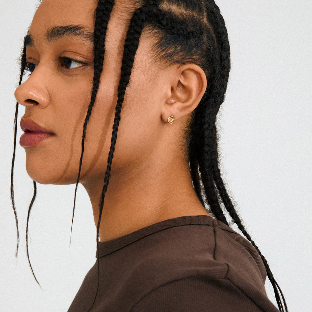 Pilgrim Diego Earrings, Gold-Plated
