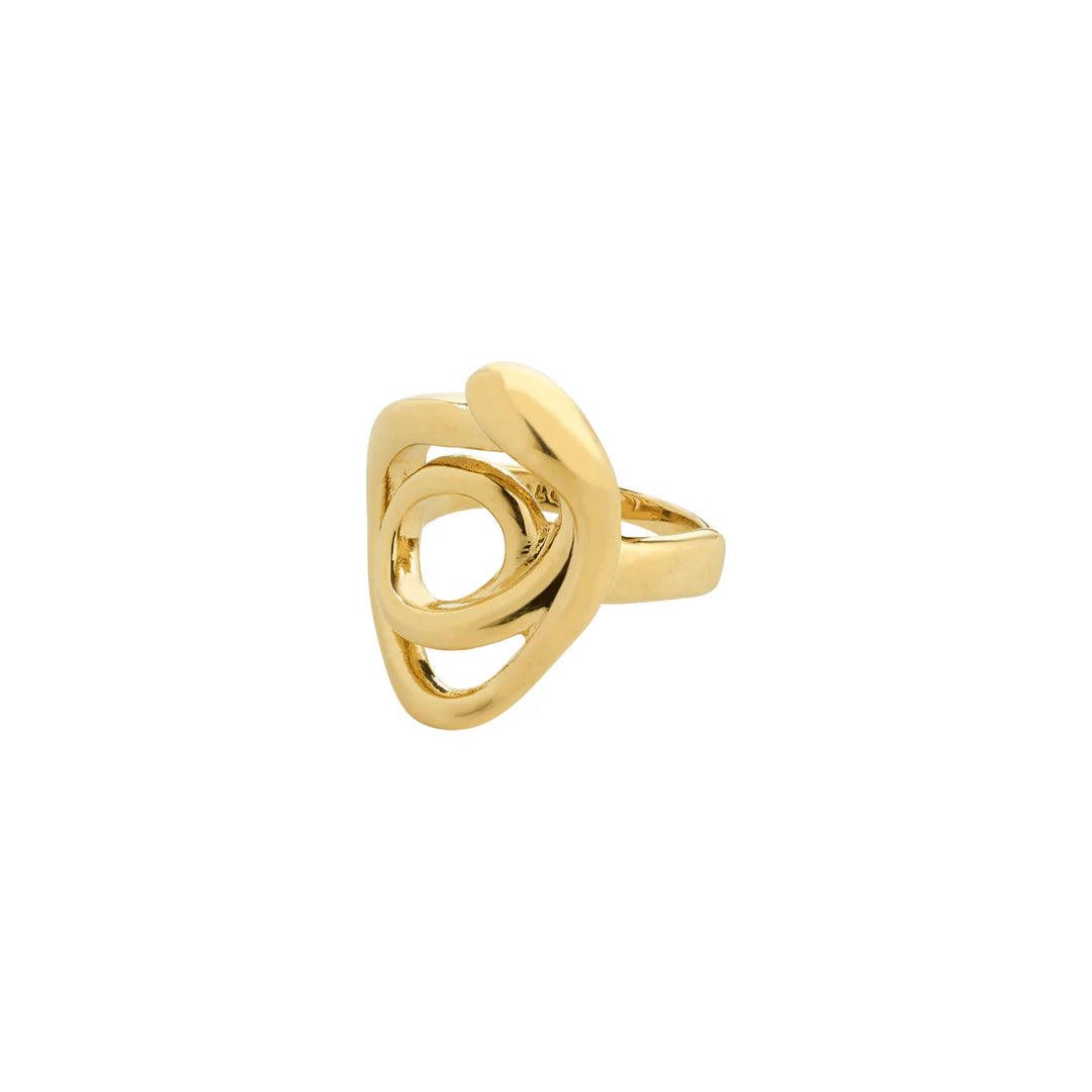 Pilgrim Diego Ring, Gold-Plated