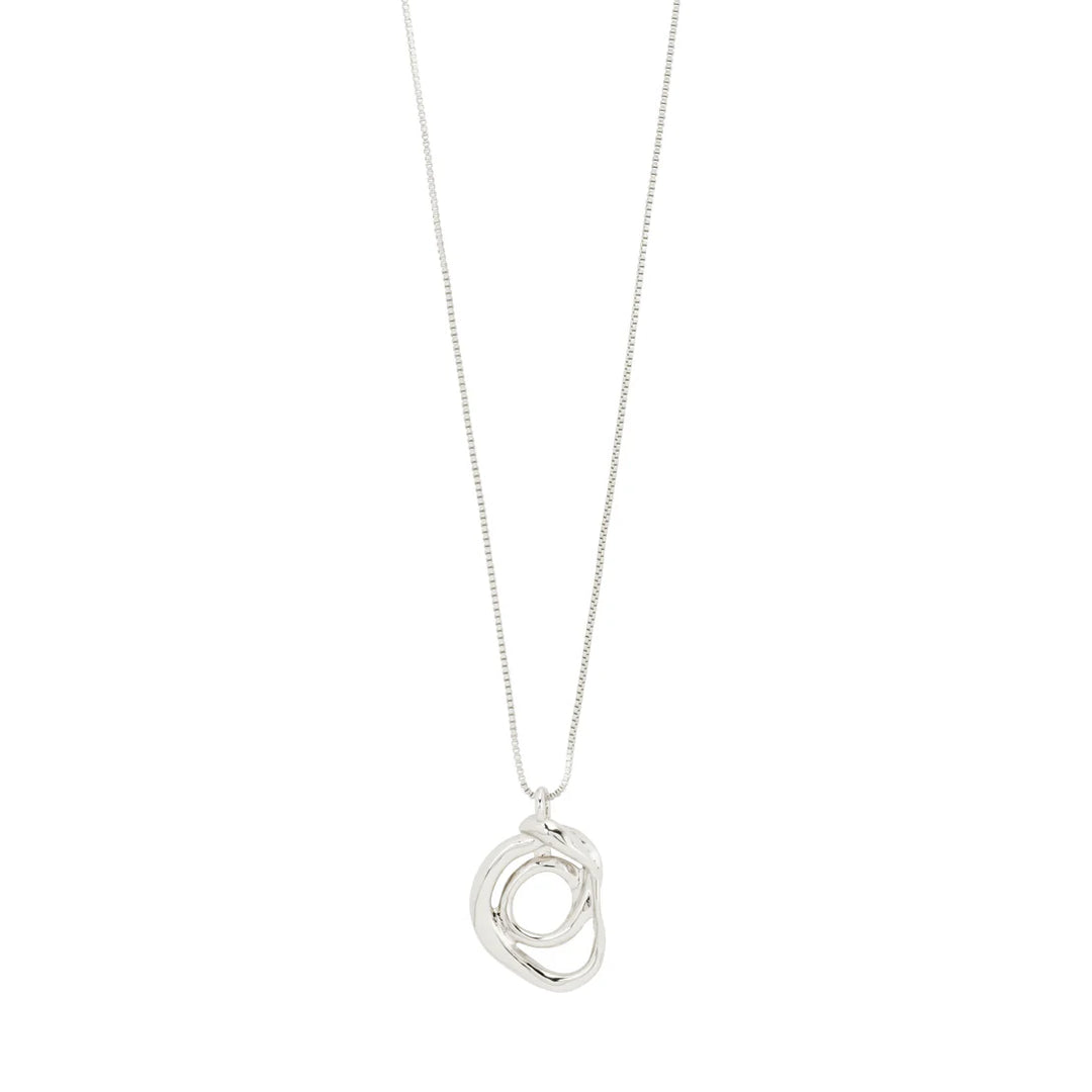 Pilgrim Diego Pendent Necklace, Silver-Plated
