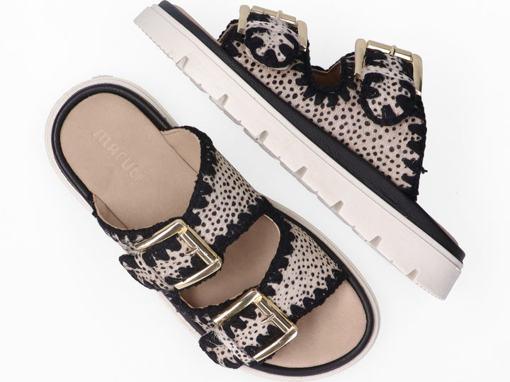 Maruti Dilan Hairon Pixel- Off white/Black