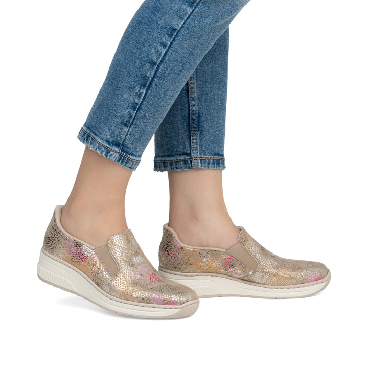 Rieker Casual Slip-on Shoe - Multi | 48761-90