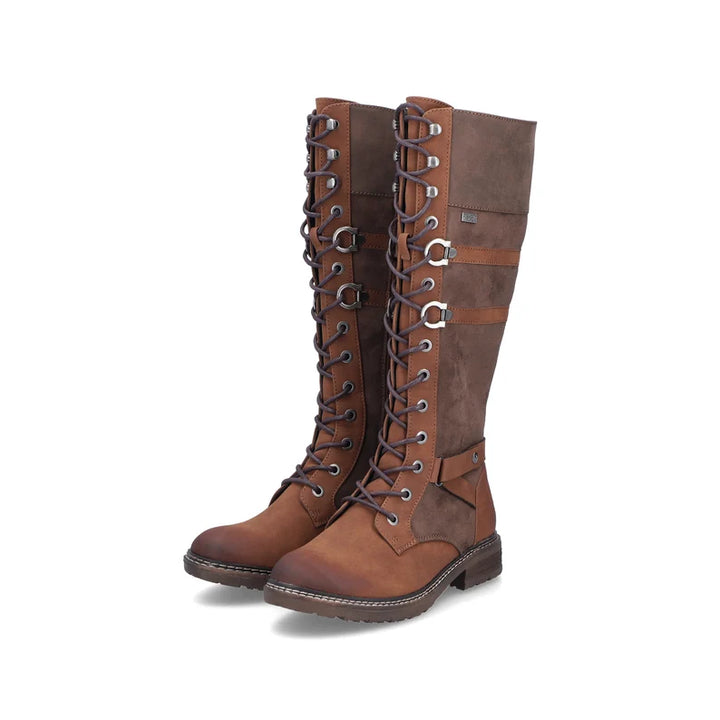 Rieker Brown High Boot- 94732-25