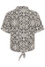 Ichi Linno Tie Shirt- Black Diamond