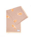 Elie Beaumont Peach & Sand Feather Luxury Scarf