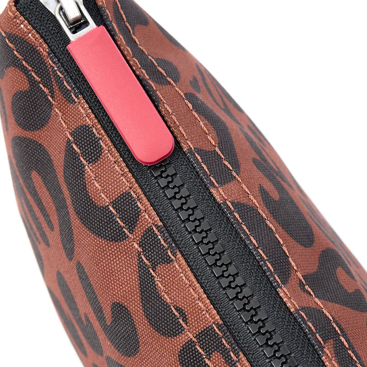 Roka London CarnabyB XL Crossbody Bag- Leopard Stripe