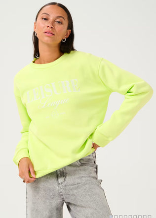 Kaffe KAviola Sweatshirt- Lettuce Green