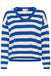 Saint tropez FikamSZ V-Neck Pullover-Surf Blue