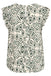 BYoung Mmjoella VNeck Frill Top