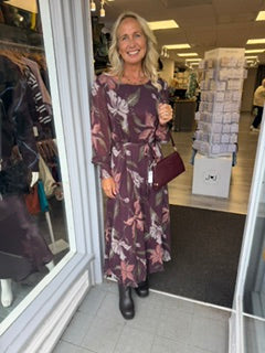 Stella Long Sleeve Autumn Floral Dress