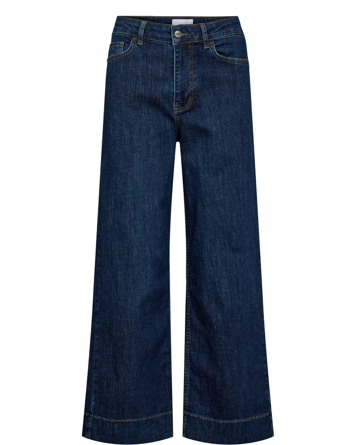 Numph NuParis Dark Blue Paris Cropped Jeans