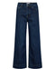 Dark Blue Paris Cropped Jeans