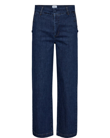 Numph NuAmber Jeans-Dark Blue Denim