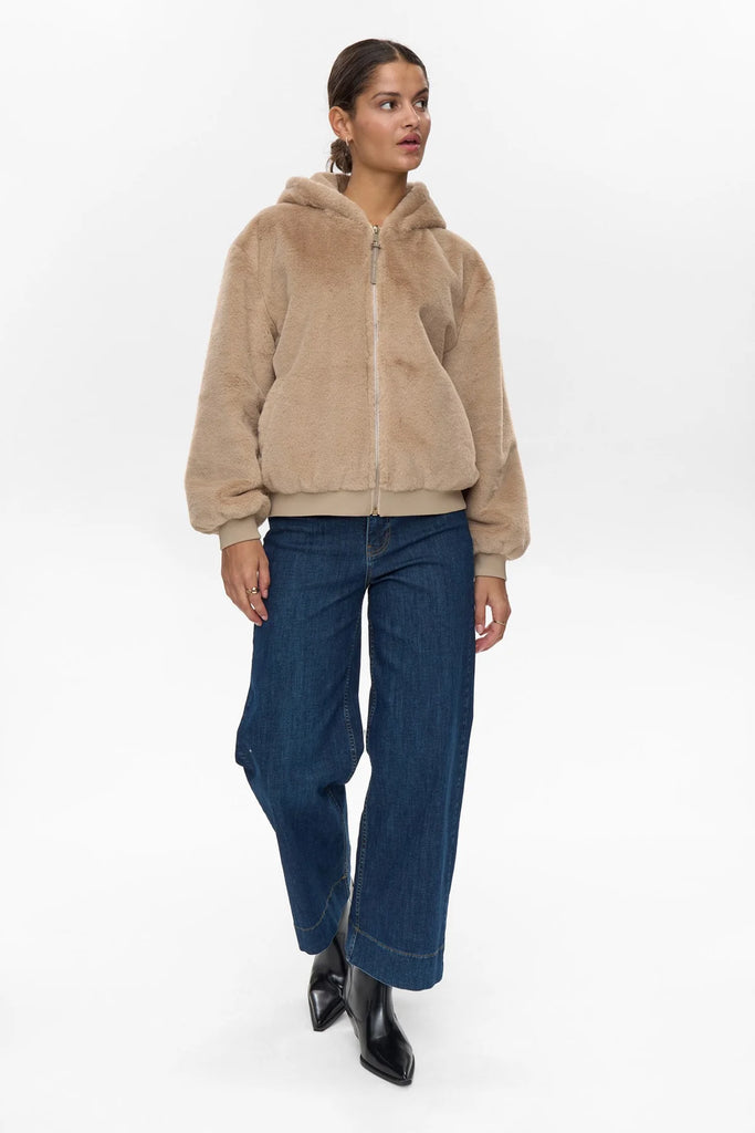 Numph Numouris Jacket 5697 Taupe Gray