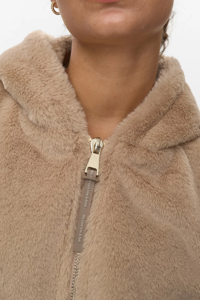 Numph Numouris Jacket 5697 Taupe Gray