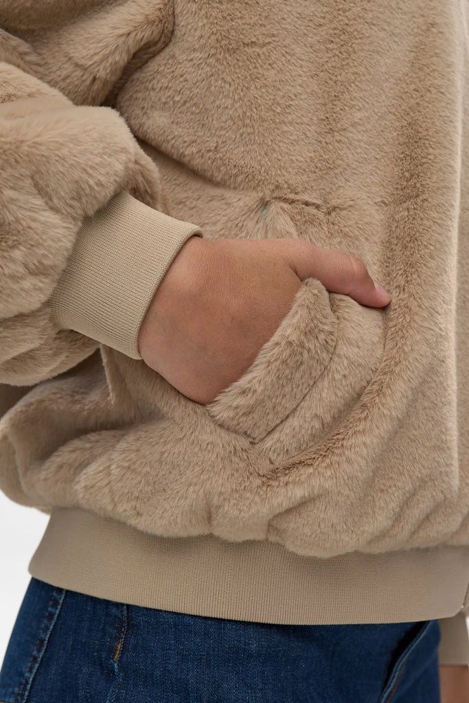 Numph Numouris Jacket 5697 Taupe Gray