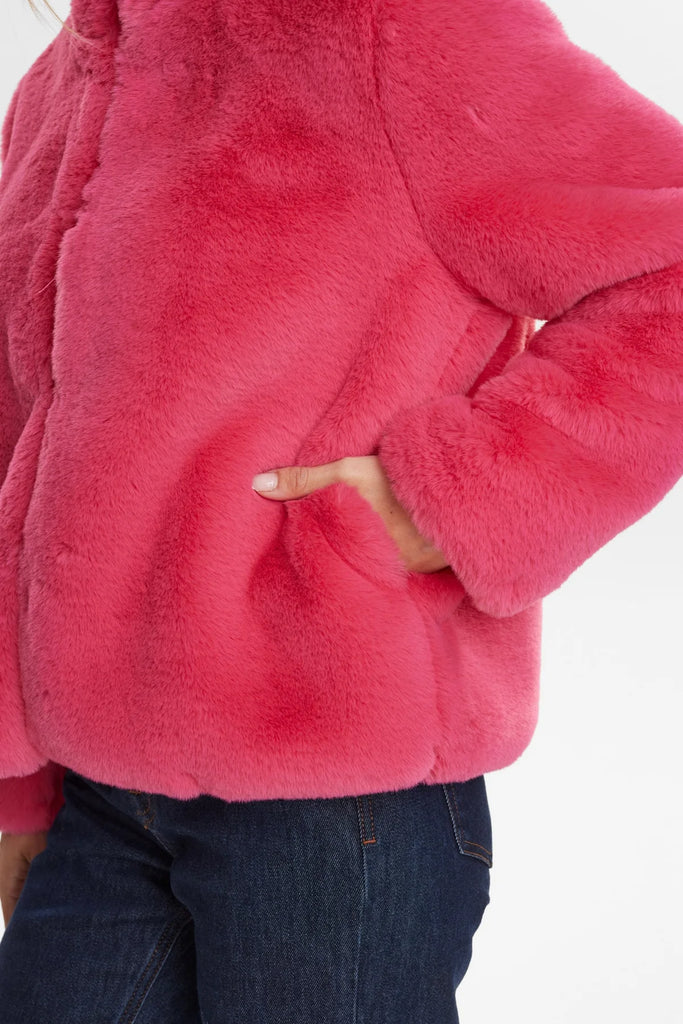 Numph Winda Jacket 2722 Fandango Pink