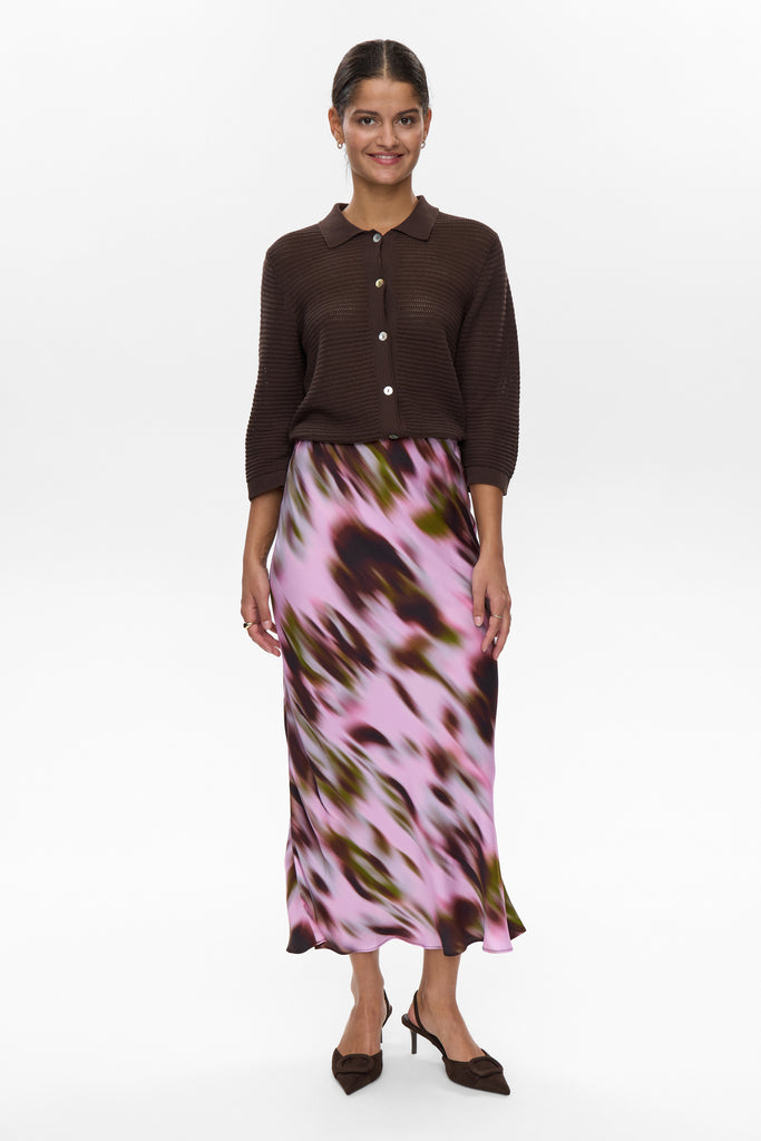 Numph Lilith Orchid Smoke Skirt