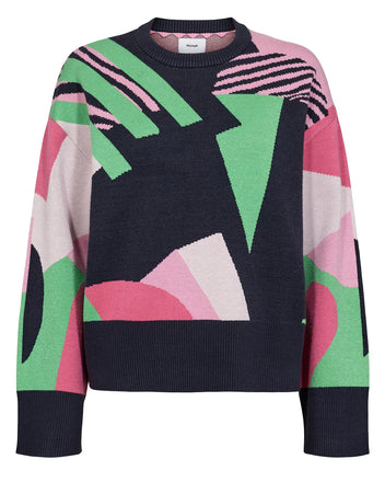 Numph Graphi Sapphire Multi Jumper