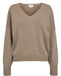 Numph Milray Jumper Taupe Gray
