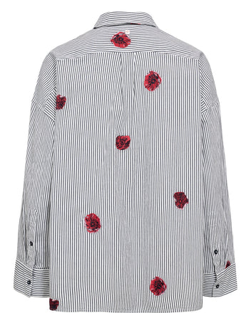 Numph Tillie long Sleeved Shirt Dark Sapphire