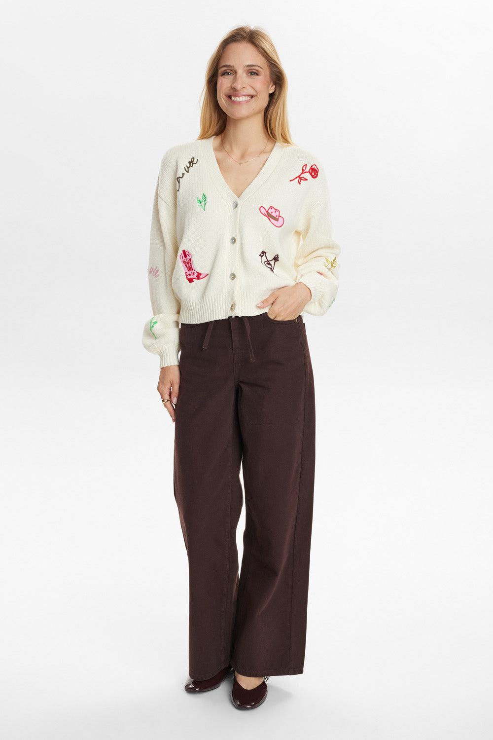 Numph Wally Cardigan Pristine