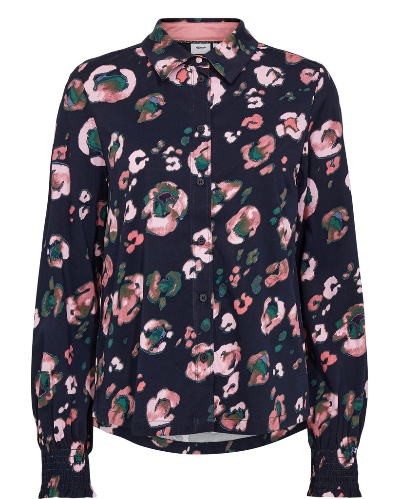 Numph Leana Shirt 3038 Dark Sapphire