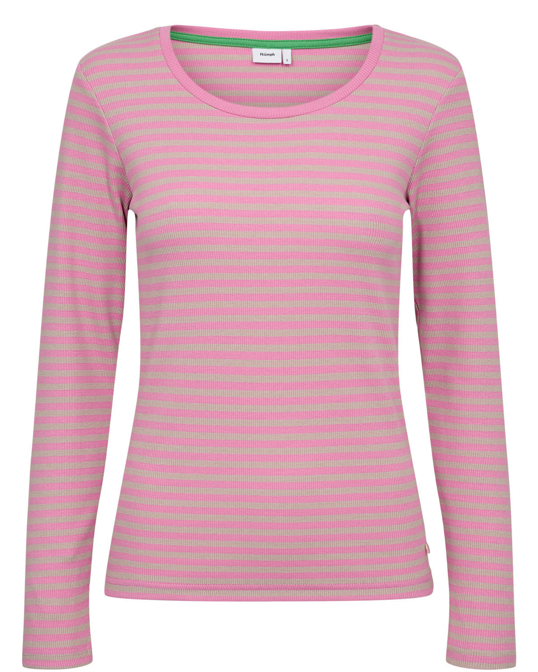 Numph NUMELANY Long Sleeved T-shirt - Fuchsia Pink