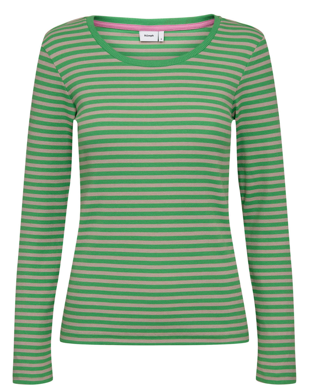 Numph NUMELANY Long Sleeved T-Shirt - Vibrant Green