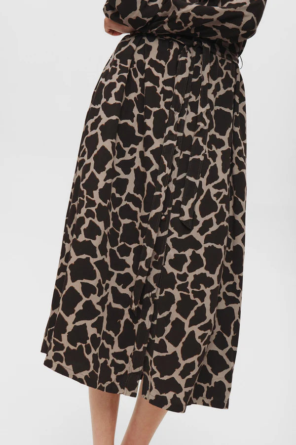 Numph Hana Shirt Dress- Black Coffee