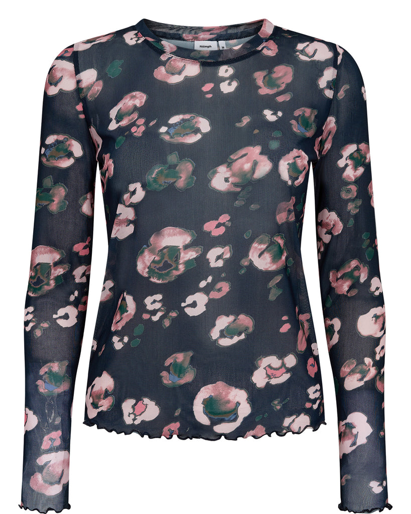 Numph Milina Blouse 3038 Dark Sapphire