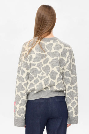 Numph Grif Pullover 0517 Medium Grey Mel