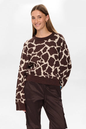 Numph Grif Pullover 5698 Black Coffee