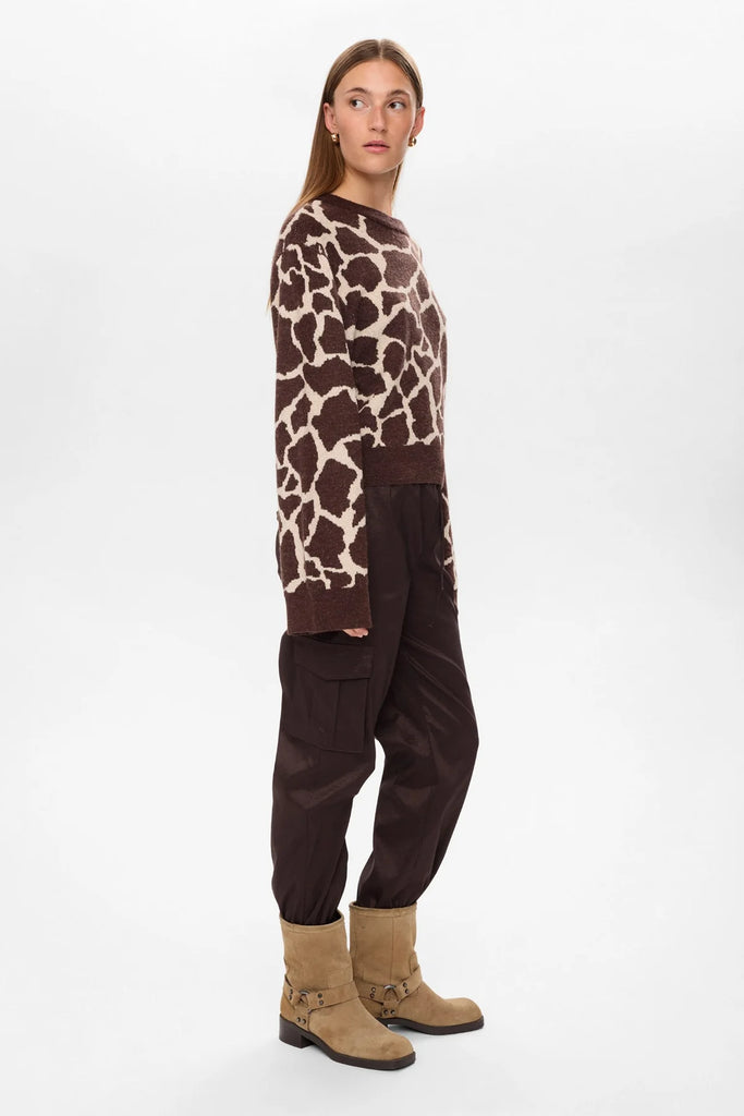 Numph Grif Pullover 5698 Black Coffee